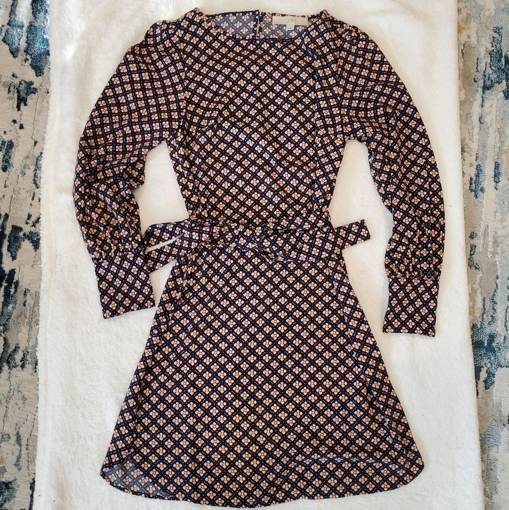 Loft Dress sz xs long sleeve